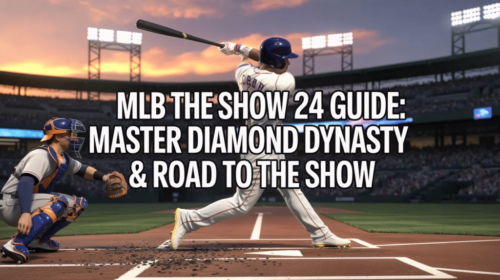 MLB The Show 24 Guide: Master Diamond Dynasty & Road to the Show